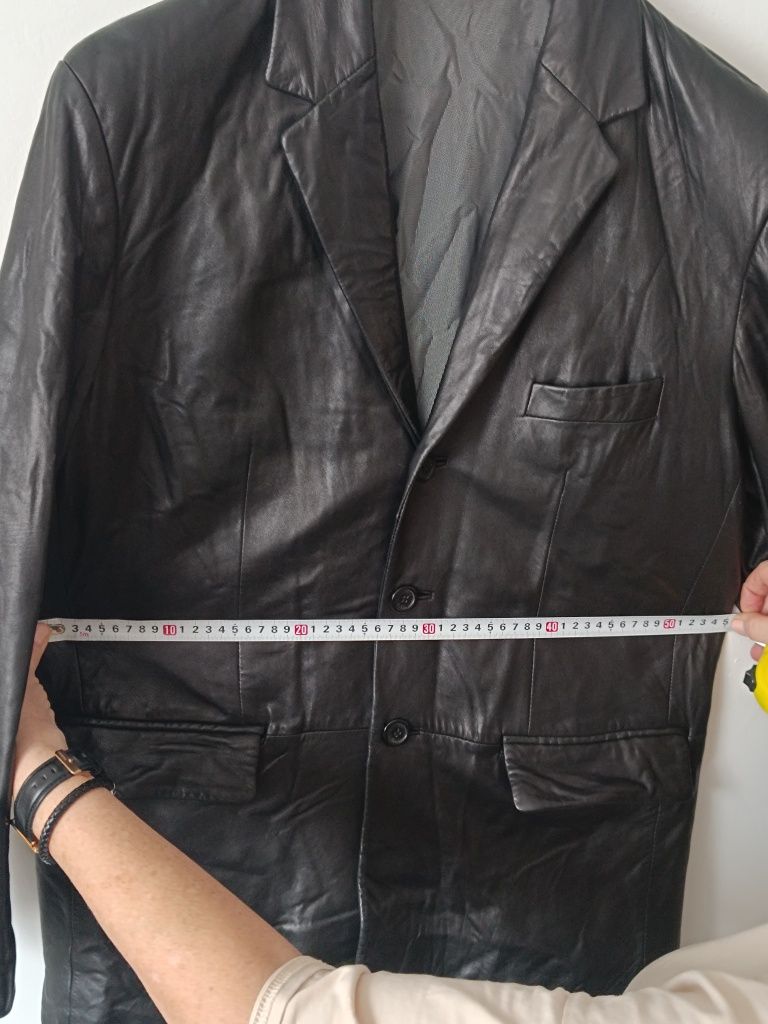 Пиджак мужской  фирмы Траппер кожаный  оригинал Германия размер 52