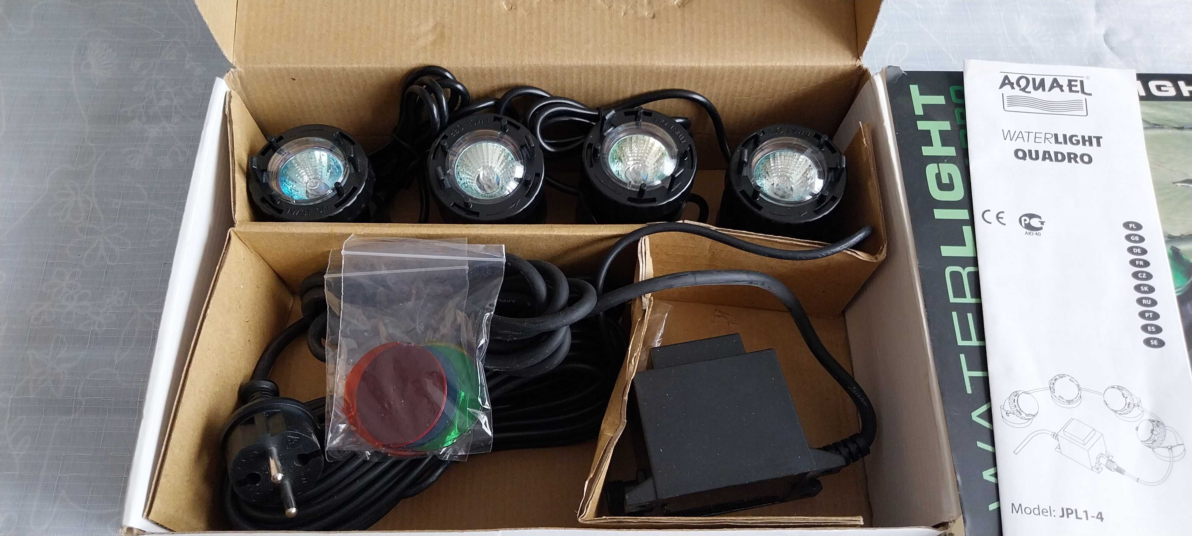 Lampa podwodna 4x10W WATERLIGHT QUADRO