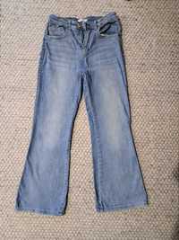 Spodnie jeansy Mango flare rozm. 164
