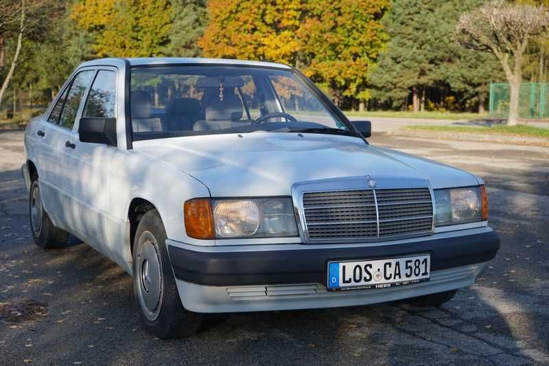 Mercedes 190 1.8 benzyna 109 KM. tylko 194 tys. km. 1990r STAN IDEALNY