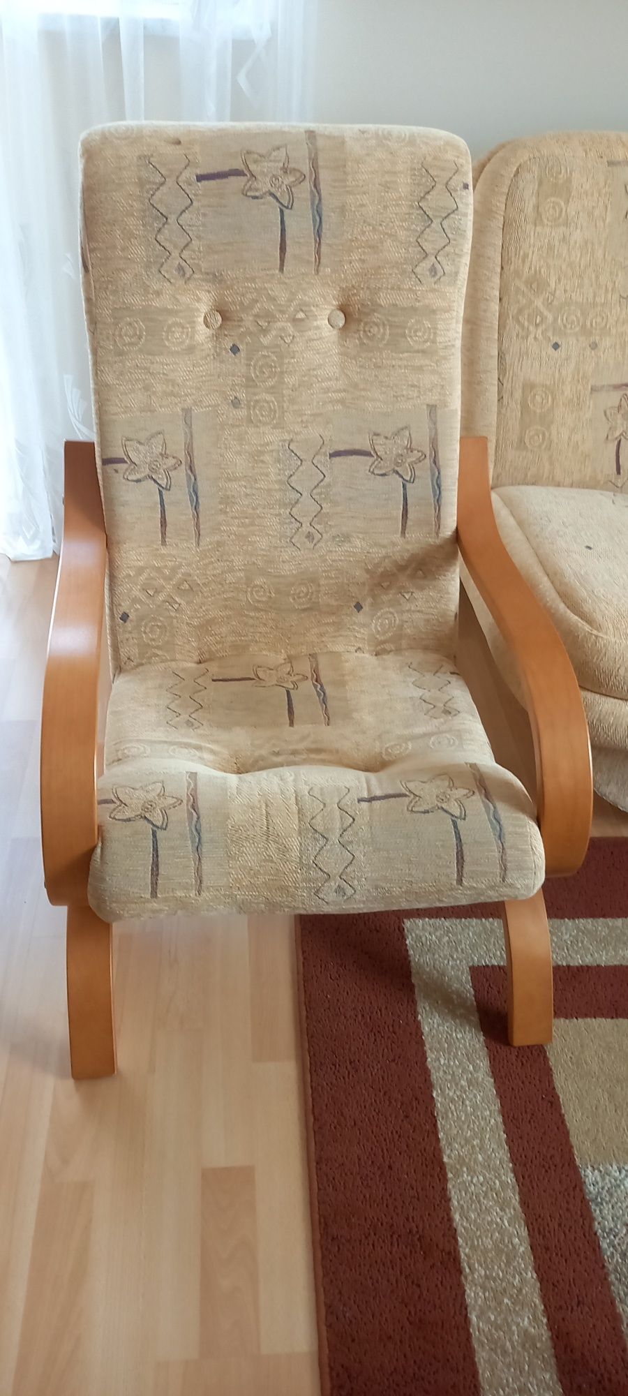 kanapa 2 fotele i stolik