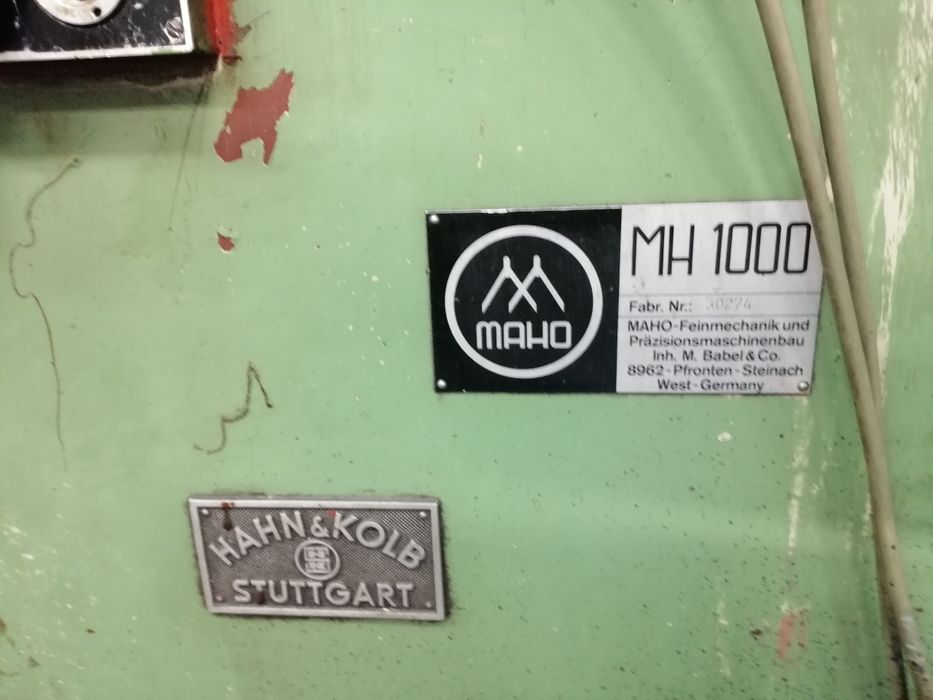 Frezarka MAHO 1000