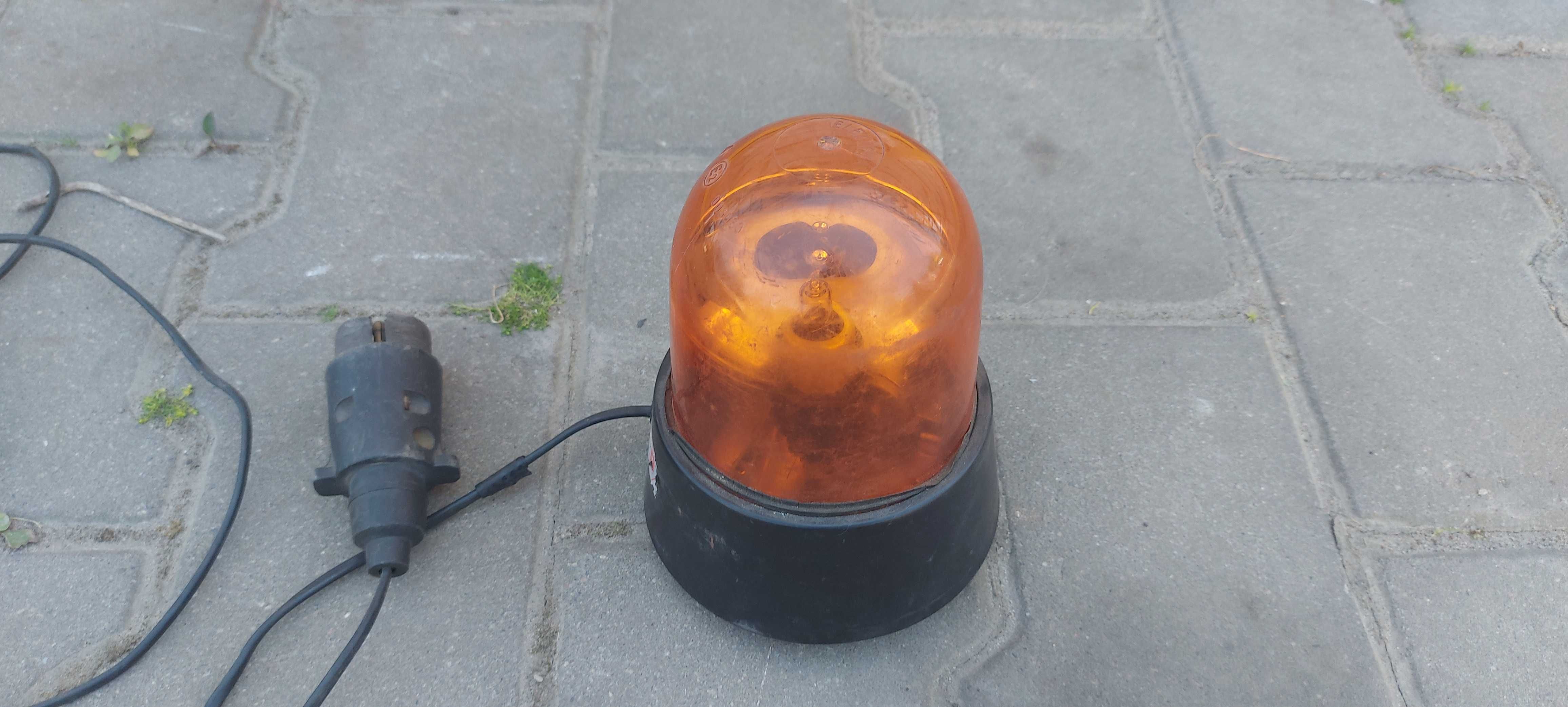 LAMPA ostrzegawcza kogut magnes wtyk do haka