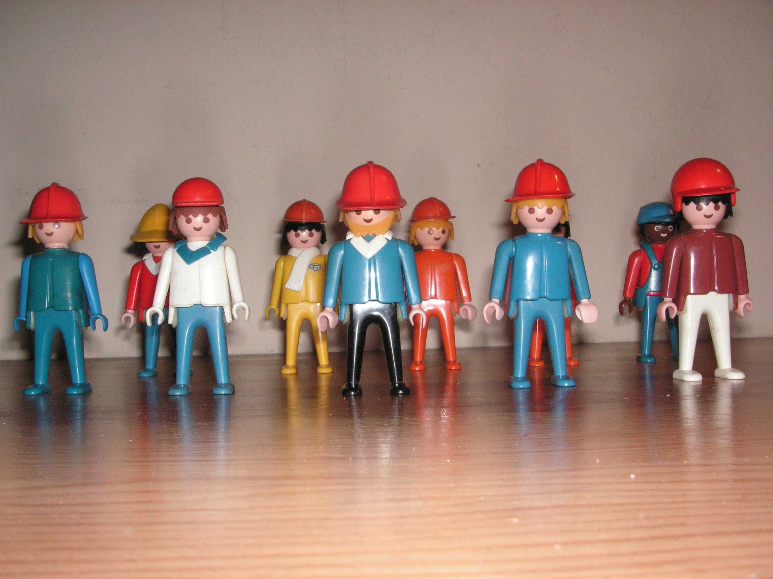 Bonecos / Figuras Playmobil com Bonés de Pala Geobra 1974