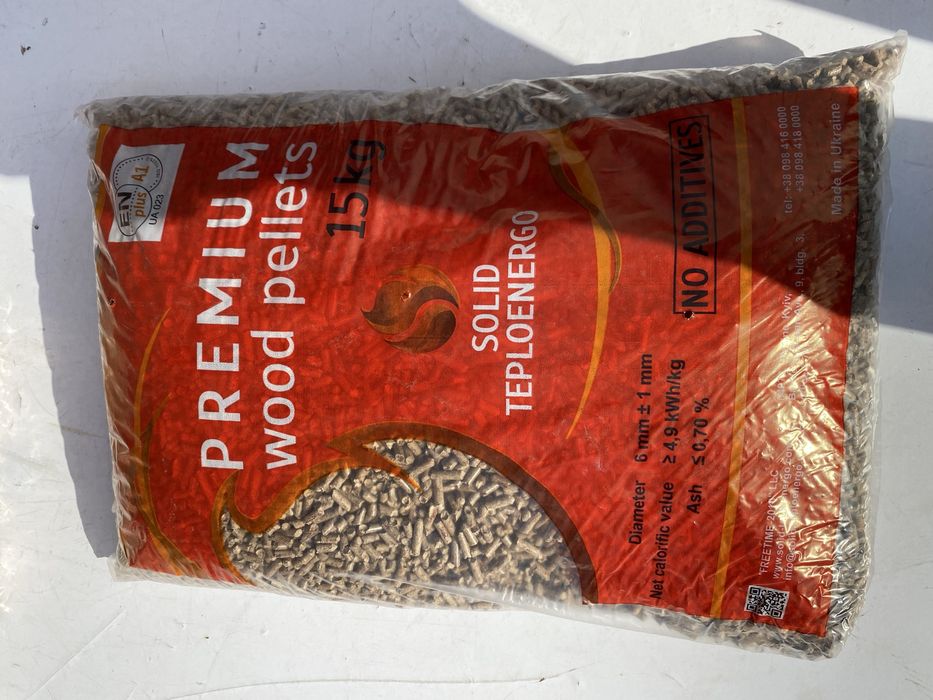 Pellet drzewny różne rodzaje
