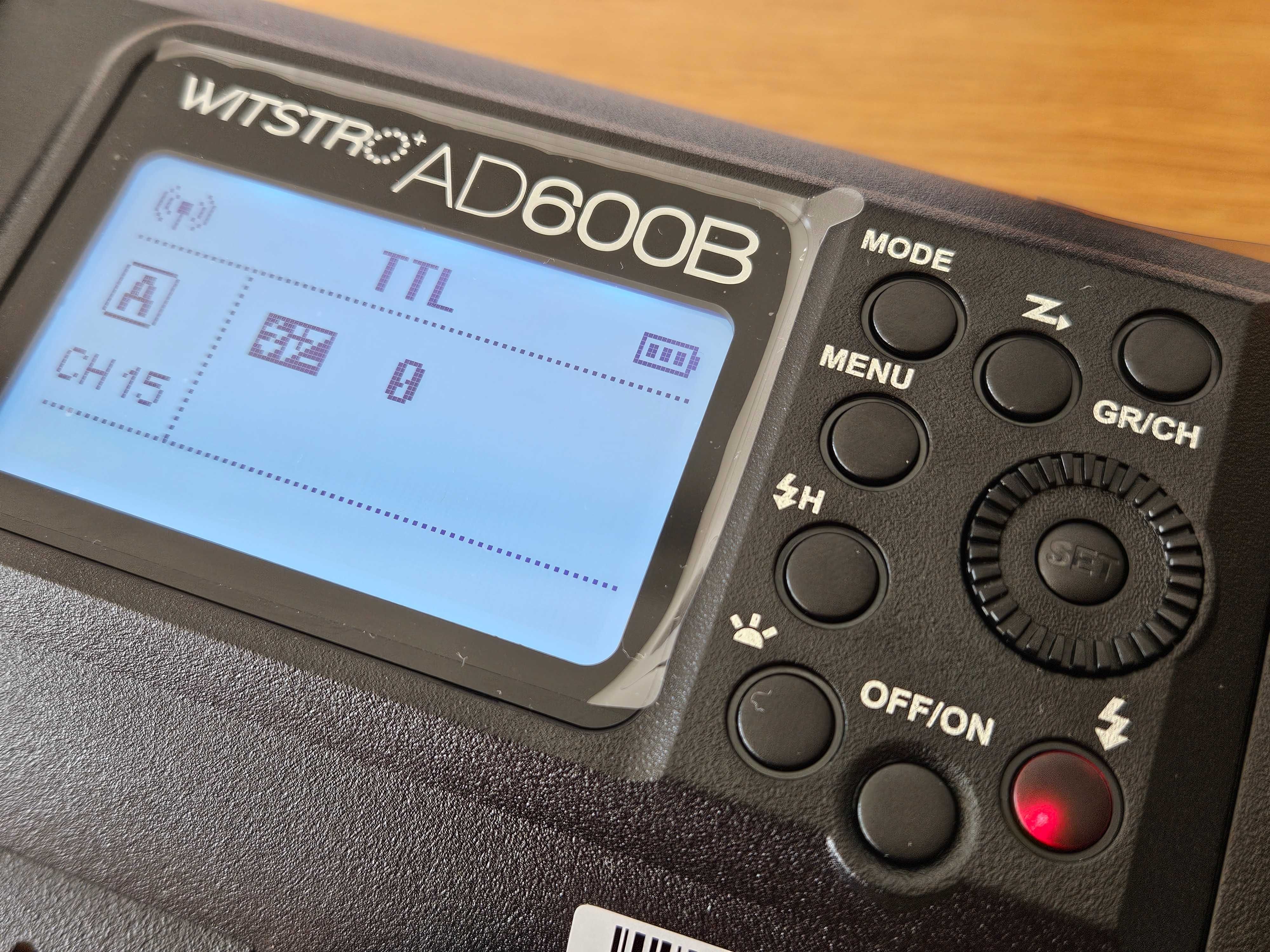Godox AD600B TTL cabeça de flash