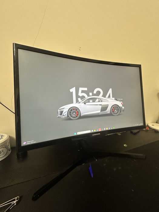 Monitor samsung 24,5 cali 144hz Full HD LCD Zakrzywiony