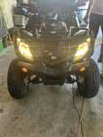 Moto 4 Kymco MXU 300 em muito bom estado com reboque.