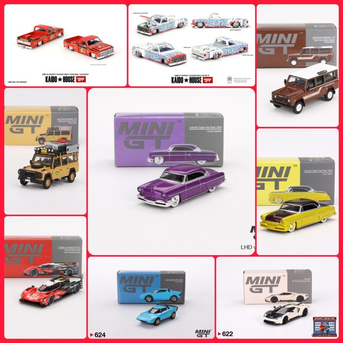Моделі MiniGT та KAIDO HOUSE BMW, Lamborghini, Nissan, BMW 1:64