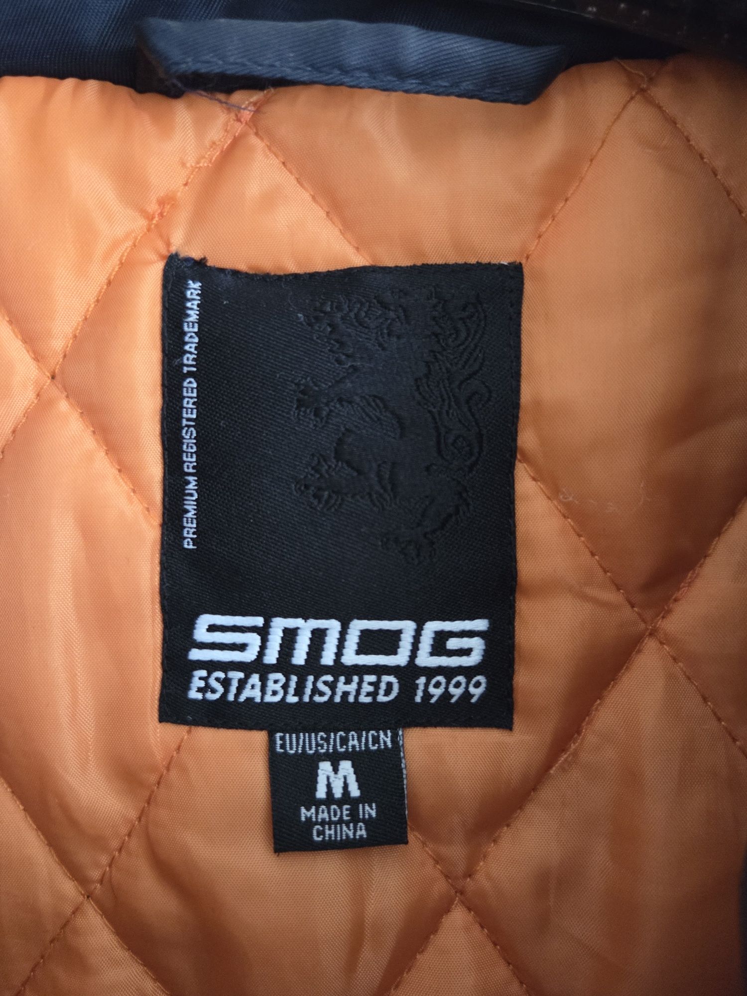 SMOG Aviator Męska Kurtka Pilotka Naszywki Bomber, rozmiar M