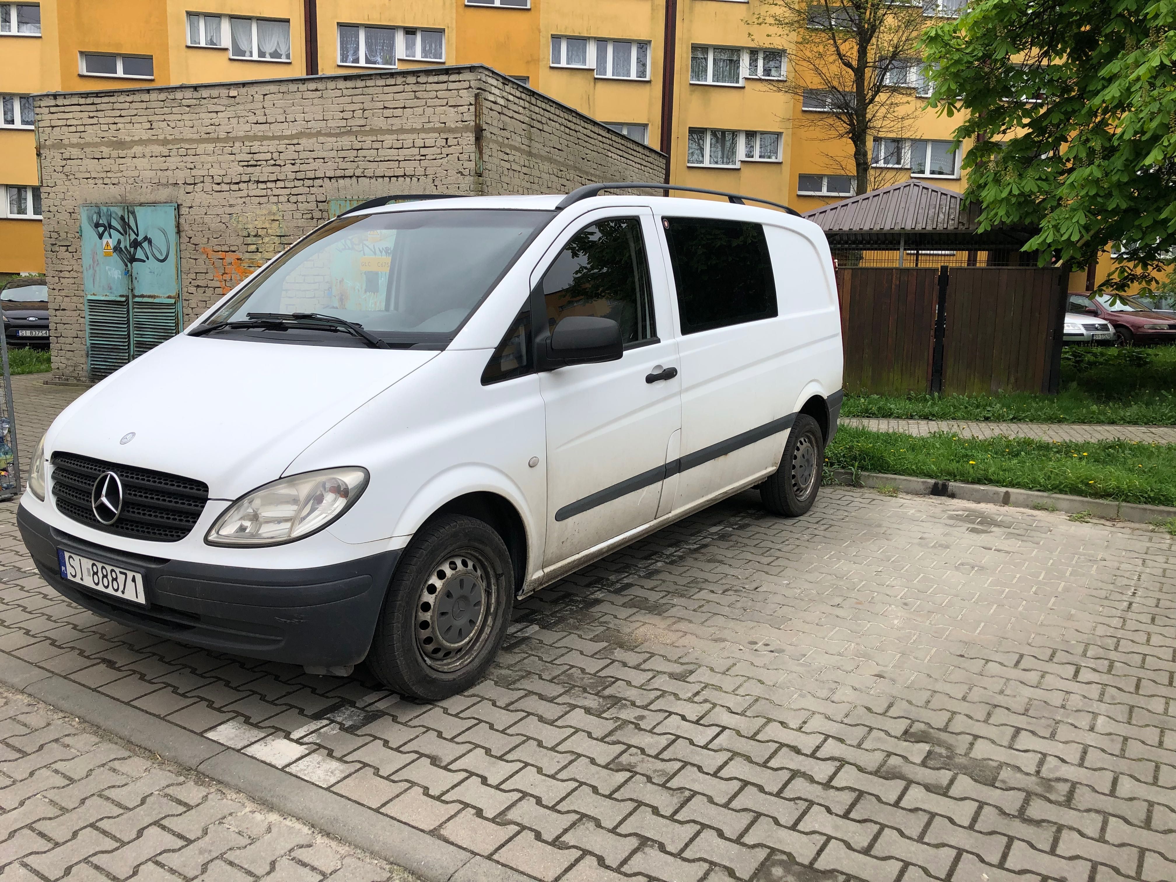 MB VITO 2,2 CDI 115. Klimatyzacja. Zamiana na kombi