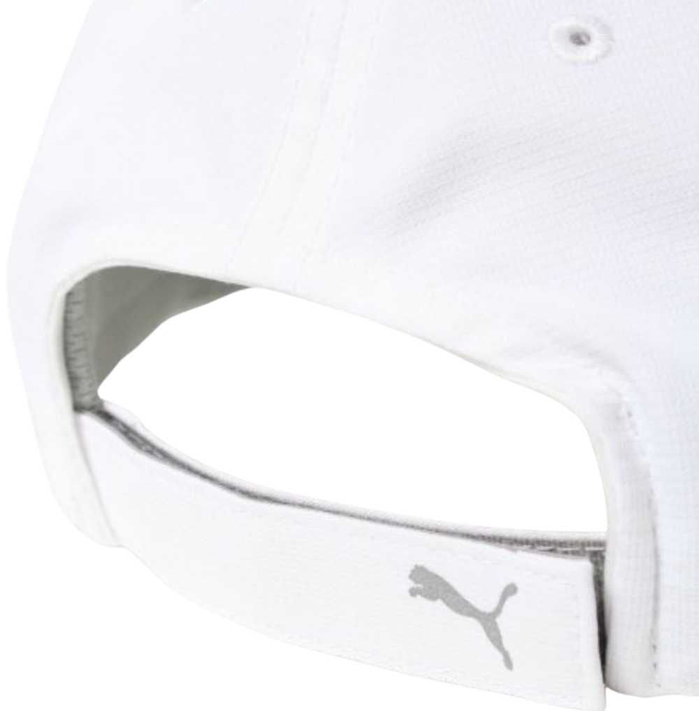 Czapka z daszkiem sportowa biała PUMA Running Cap III