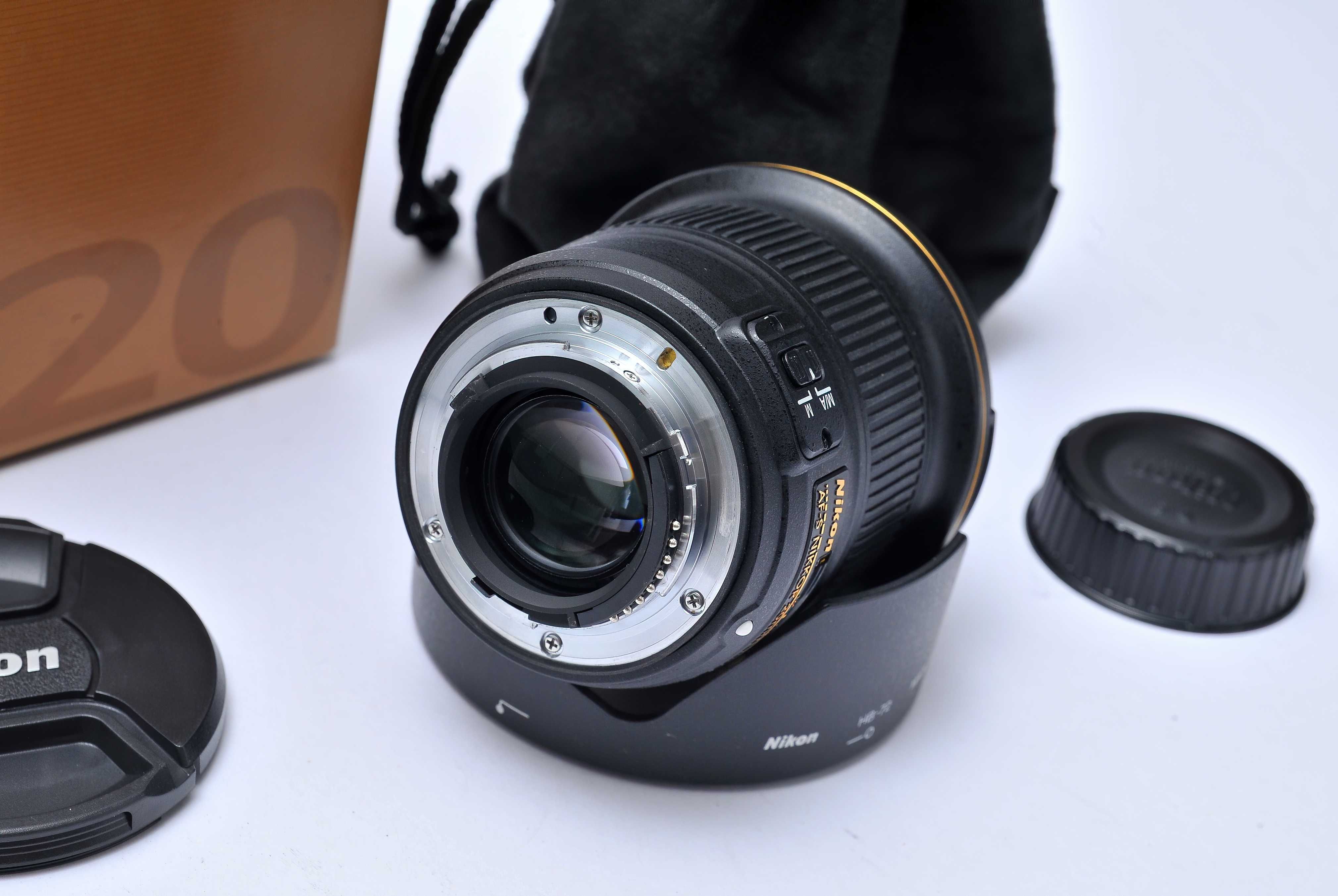 Nikon AFS 20mm 1.8 G ED (seminova)