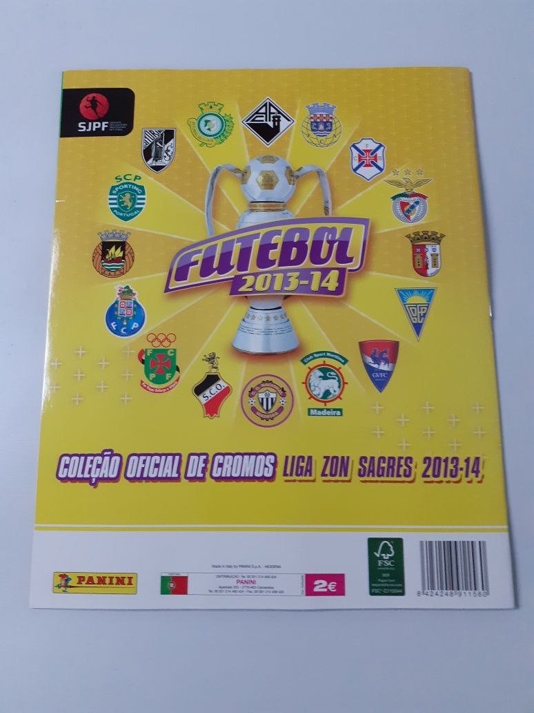 Caderneta de Futebol 2013, 2014 nova.