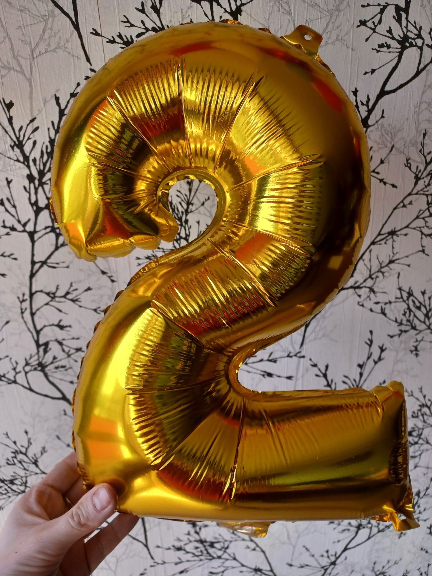 Balon złota dwójeczka, 45 cm