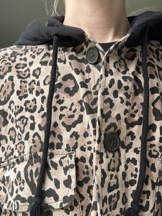 H&M котонова рубашка оверсайз