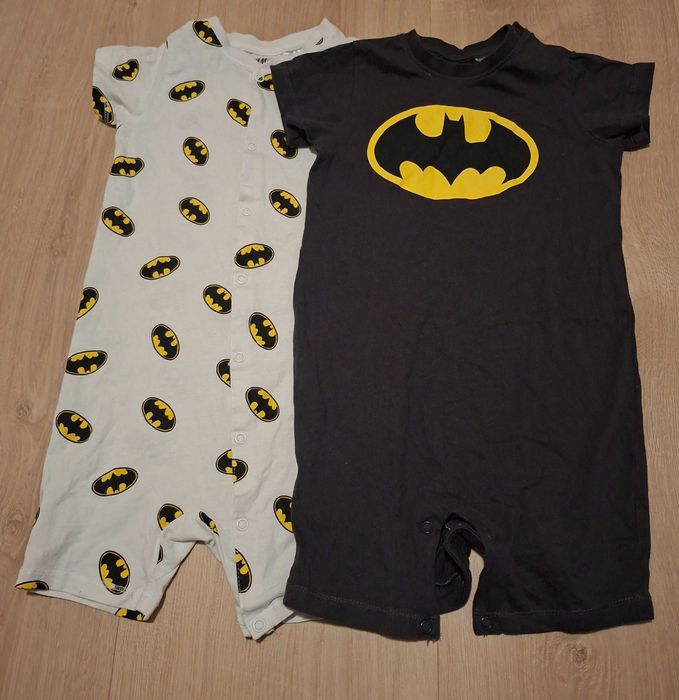 Dwa rampersy/piżamki h&m, rozm. 98