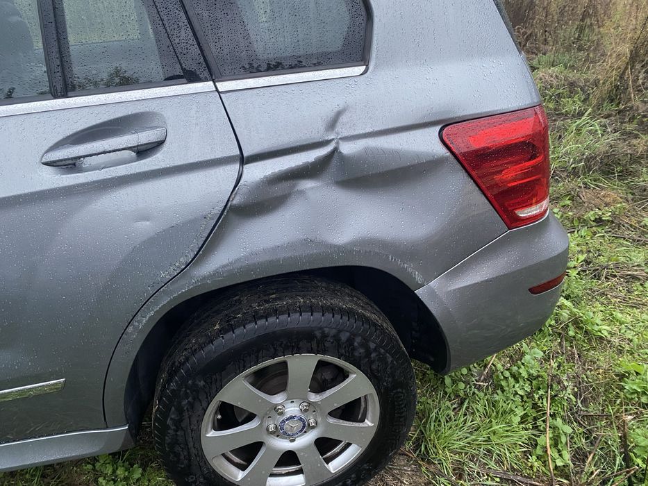 Mercedes Benz GLK 220CDI uszkodzony