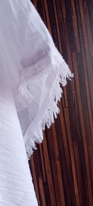 Tunika plażowa śnieżnobiała 50-54