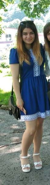 Плаття ( сукня) синього кольору розмір 46-48
