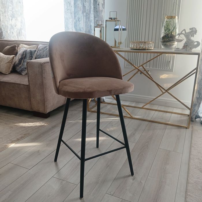 Hoker glamour welur beige