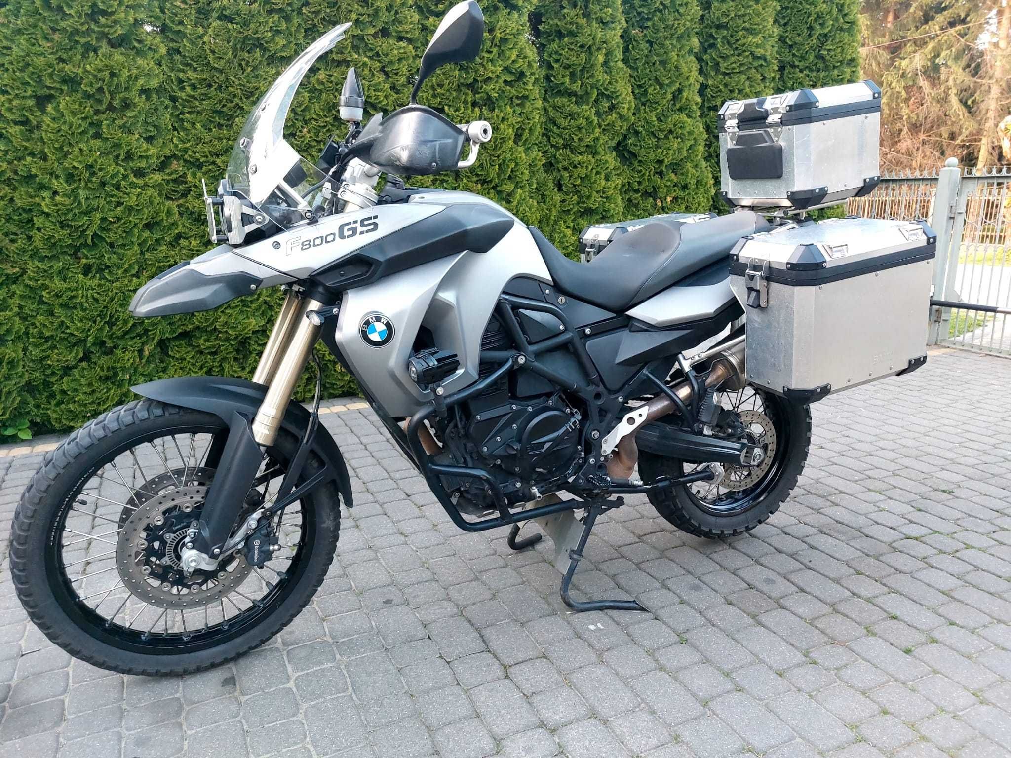 BMW F800 GS Kufry Ledy F800GS
