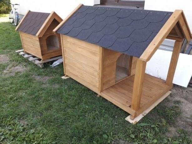 Buda dla dużego psa( Owczarek, Labrador) ocieplana