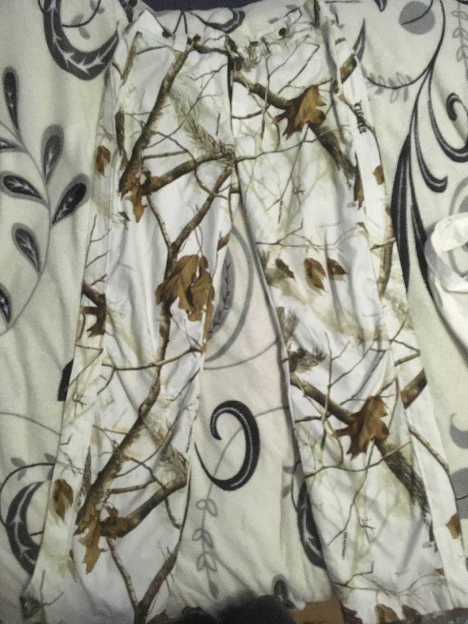 штаны realtree white camo härkila
