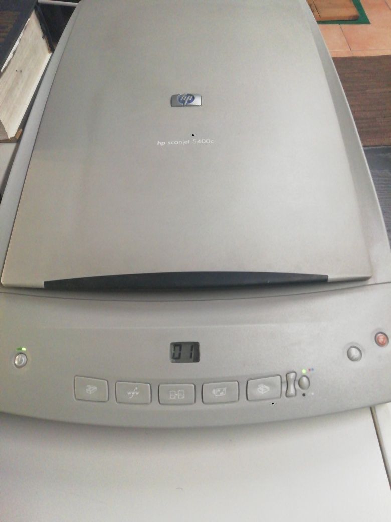 Scanner HP Scanjet 5400c para peças.