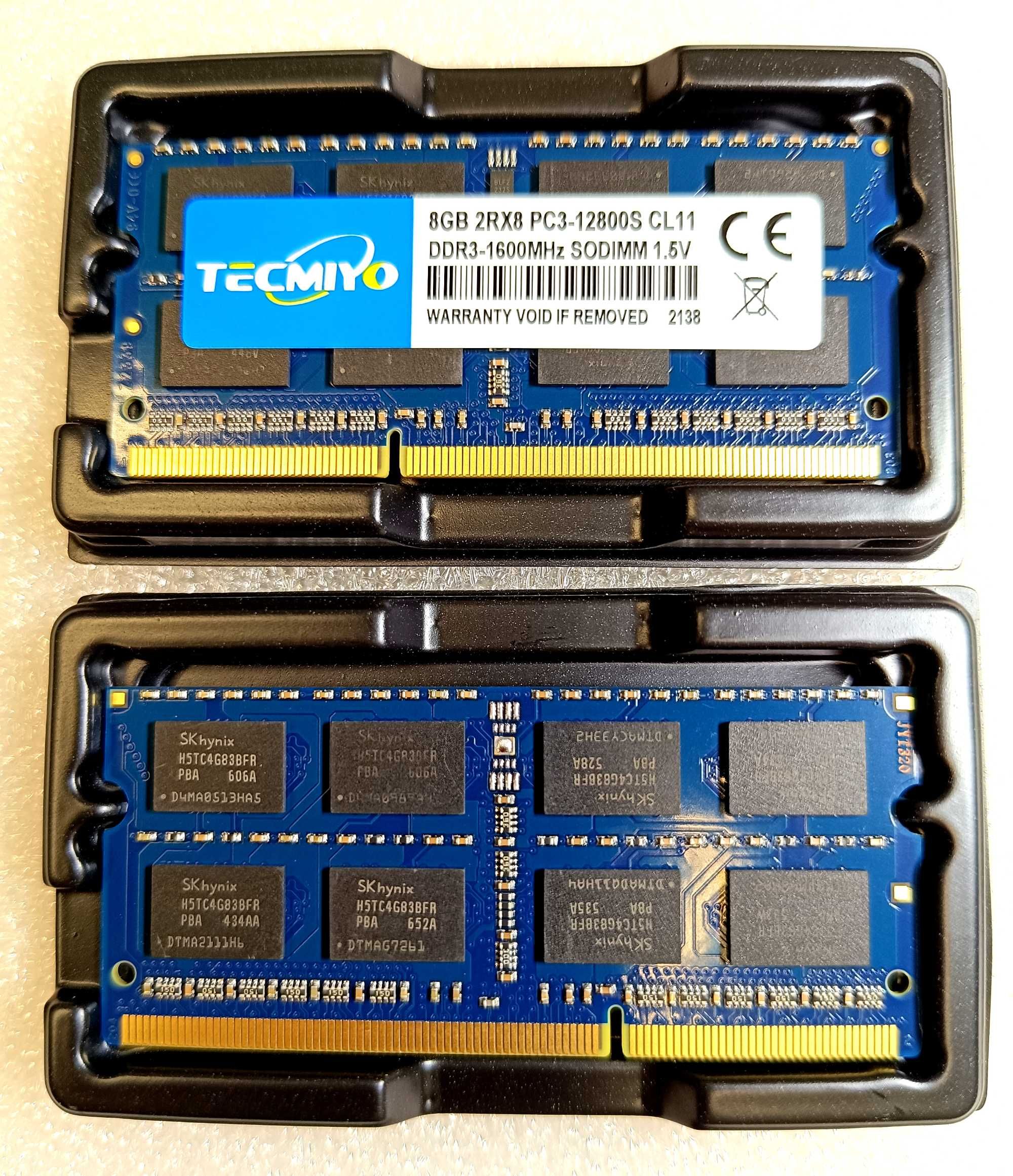DDR3-1600MHz 8GB SODIMM пам'ять для ноутбука нова