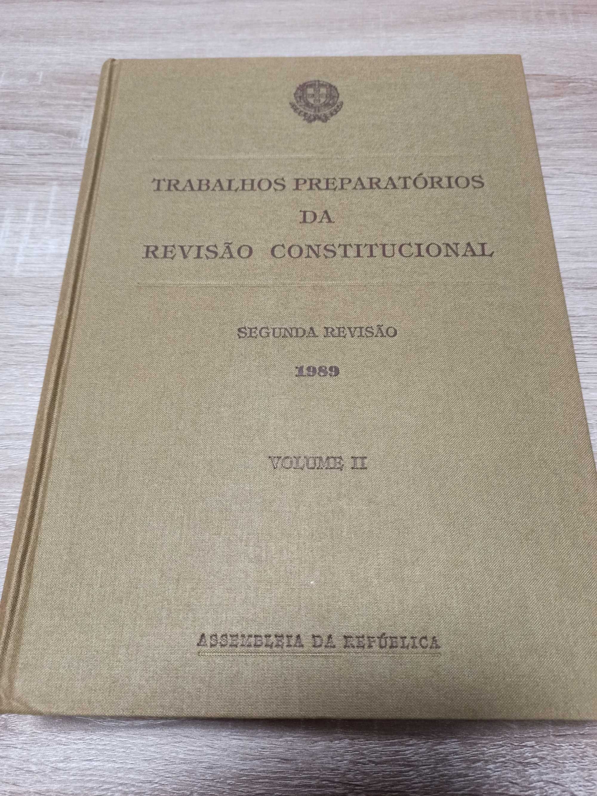 Revisão Constitucional (1989) - Trabalhos Preparatórios