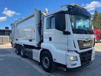 MAN TGS 420*6X2*2KOMORY*  oś skrętna , centralne smarowanie
