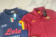Uwaga Gratis! Sprzedam dwie nowe koszulki Napoli Roma rozmiar L