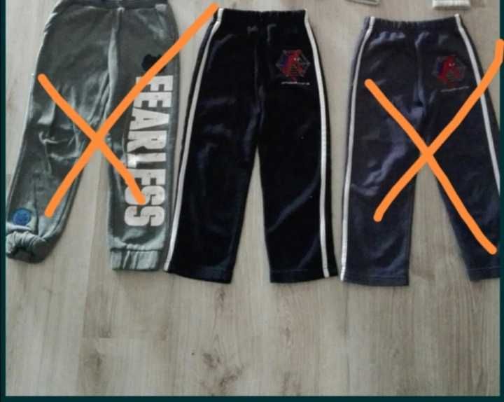 Mega paka 116 batman zestaw spodnie dres jeans koszulki bluzki sweter