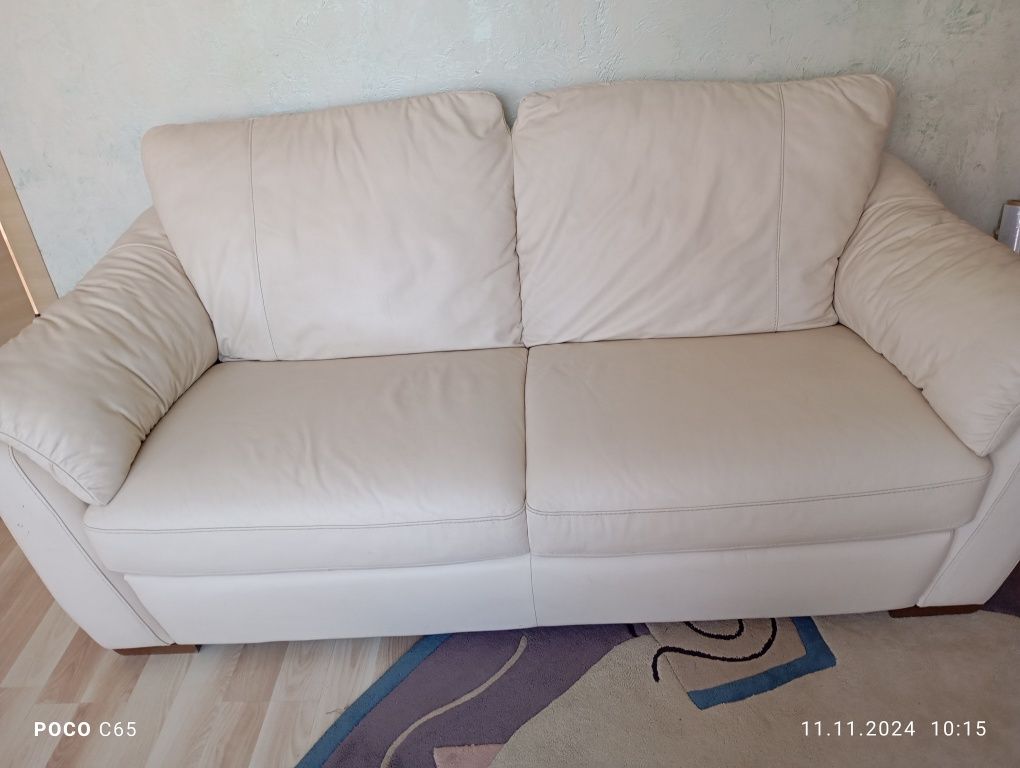 Продам шкіряний диван