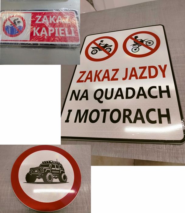 Znaki i tablice drogowe, nowe