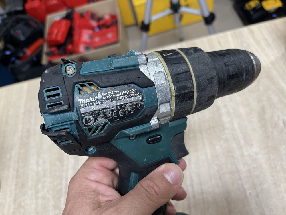 Makita DHP484 / безщітковий ударний шуруповерт Макіта