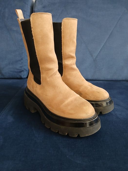 Buty zimowe botki catwalk