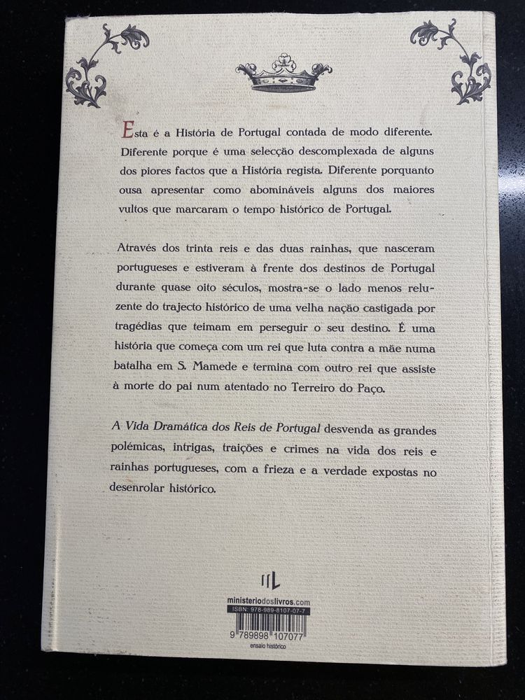 A vida dramática dos Reis de Portugal