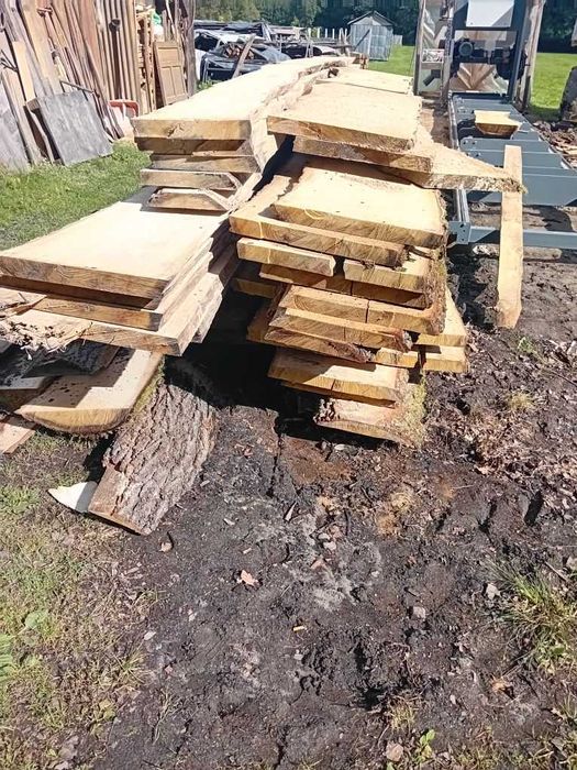 FOSZTY deski brusy DĄB  5cm stolik meble schody STÓŁ - TANIO  4m i  5m