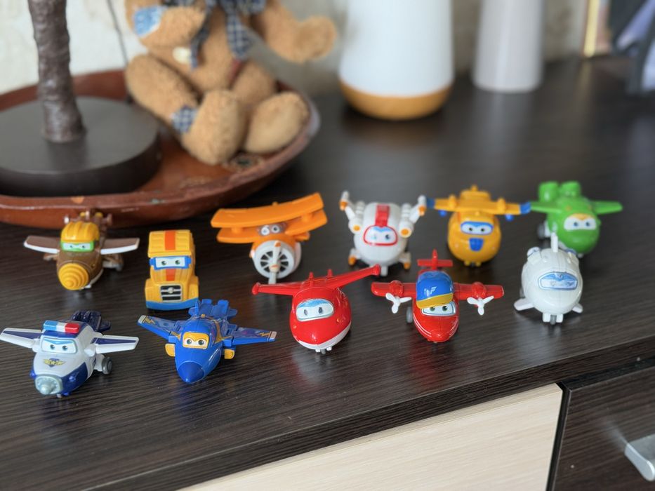 Супер крила, супер крылья, super wings міні трансформери літаки