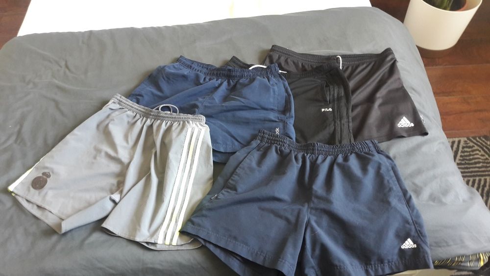 Spodenki adidas real reebok fils męskie roz. M d stan