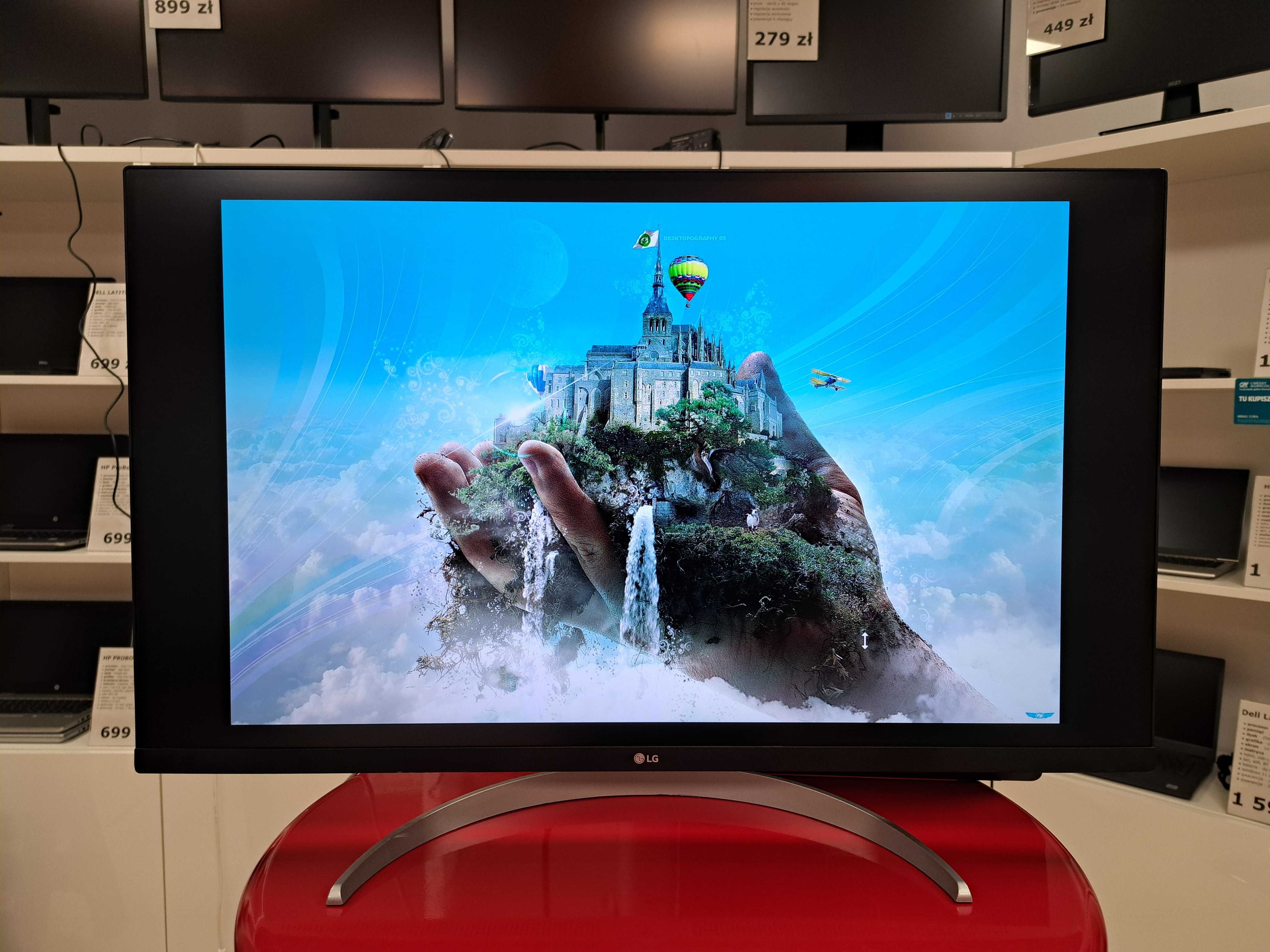 Monitor LG 32UP550-W 32" Ekran VA 3840 x2160 HDR 10 FreeSync USB-C