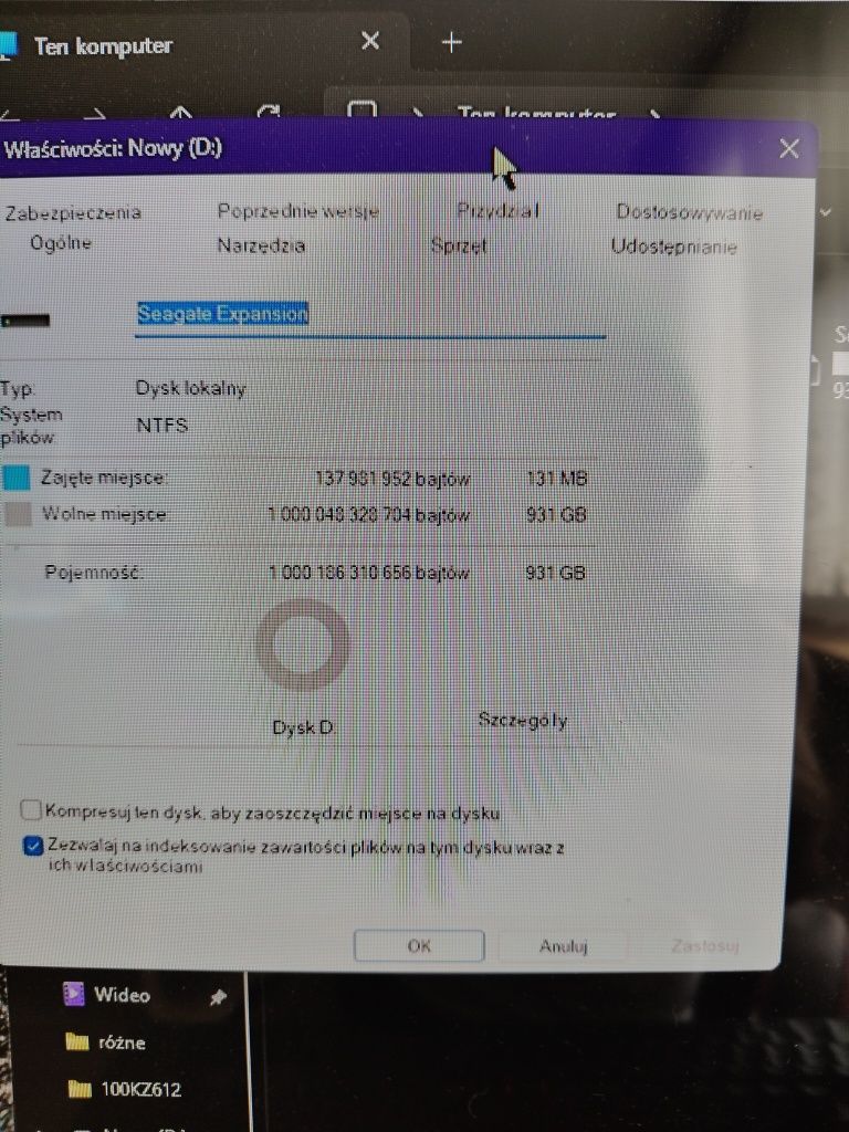 Przenośny dysk twardy Seagate Expansion 1TB HDD