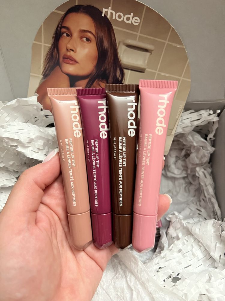 Блиски Rhode peptide lip tint оригінал ribbon toast espresso raspberry