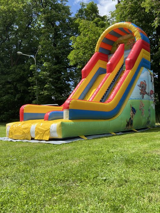 Zjeżdżalnie dmuchane duże psi patrol