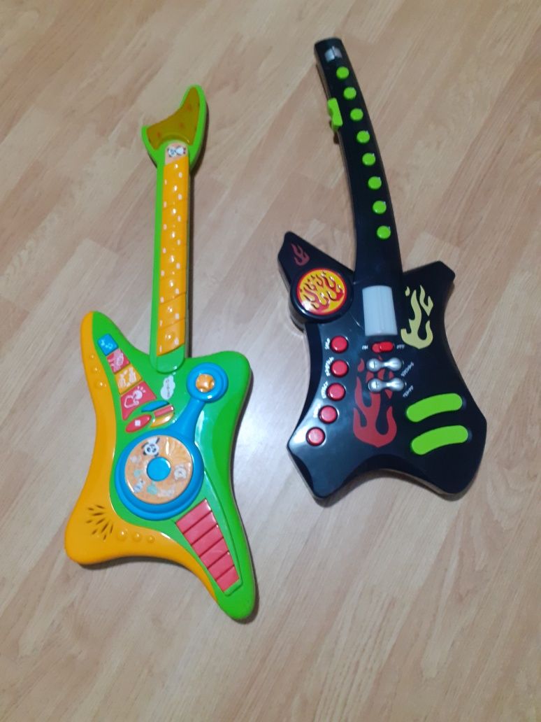 Duas guitarras electronicas