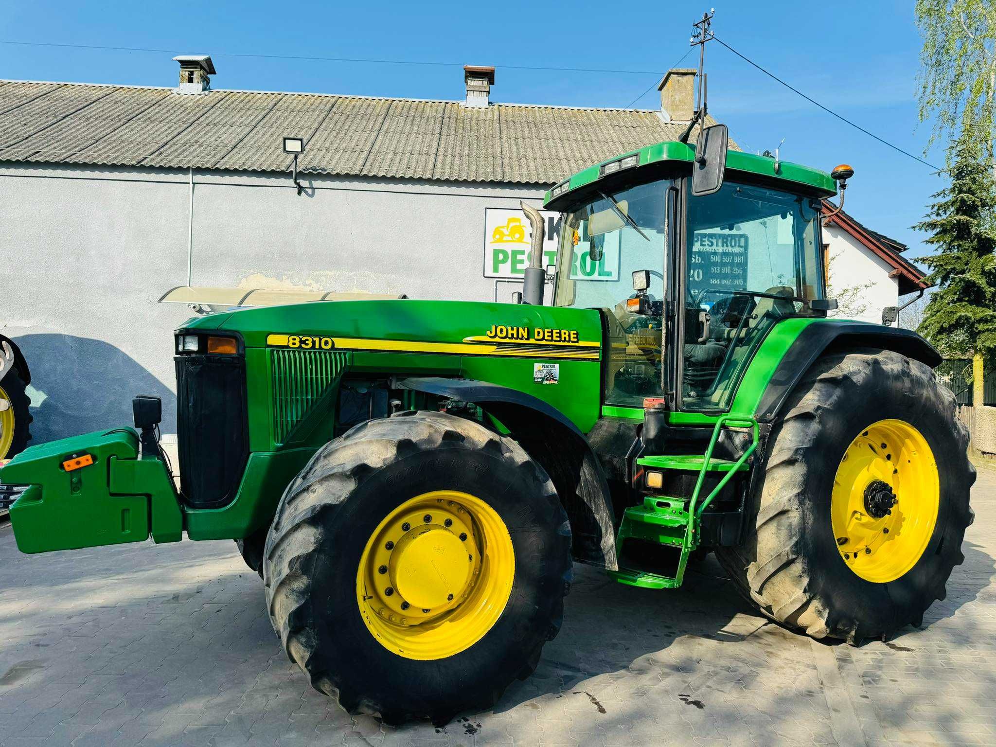 JOHN DEERE 8310! 2001 ROK! 8.1L silnik PNEUMATYKA! 235KM! 8410,8300