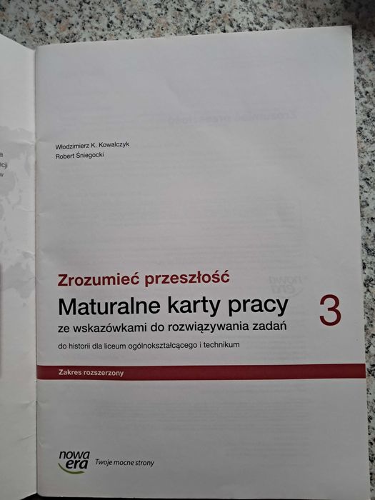 Historia - Maturalne karty pracy 3 – Zrozumieć przeszłość