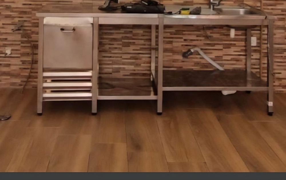 Bancadas e exaustor profissional de cozinhas
